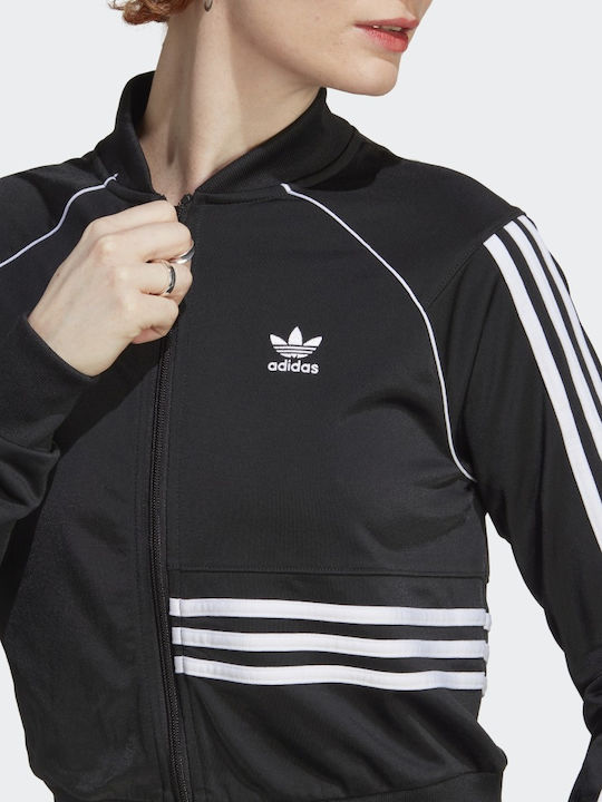 Originals Women's Short Bomber Jacket for Spring or Autumn Black