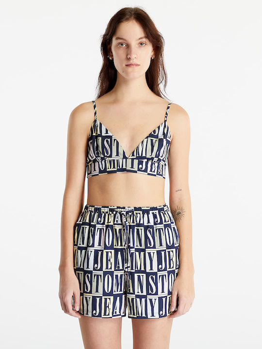 Tommy Hilfiger Women's Bralette Bra Blue