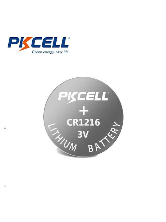 Pkcell Μπαταρία Λιθίου Ρολογιών CR1216 3V 1τμχ
