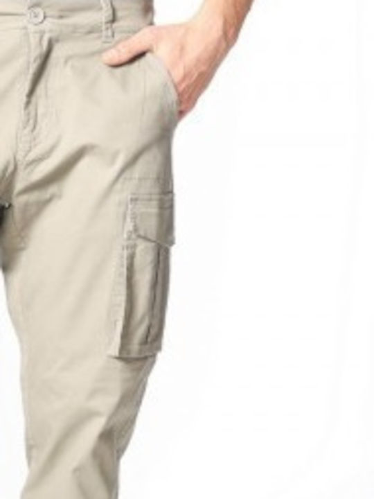 Trousers Cargo Elastic Khaki