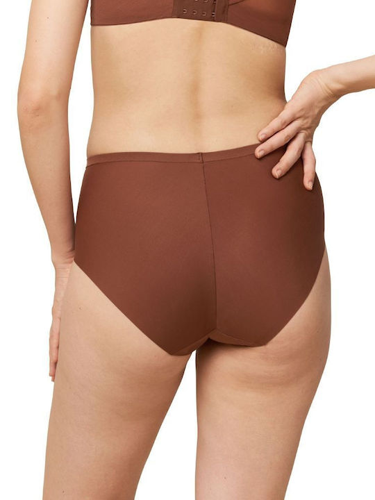 Triumph High-waisted Women's Slip Brown