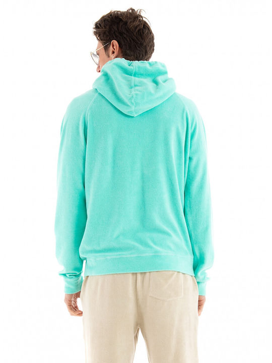 Dsquared2 Men's Sweatshirt with Hood Turquoise