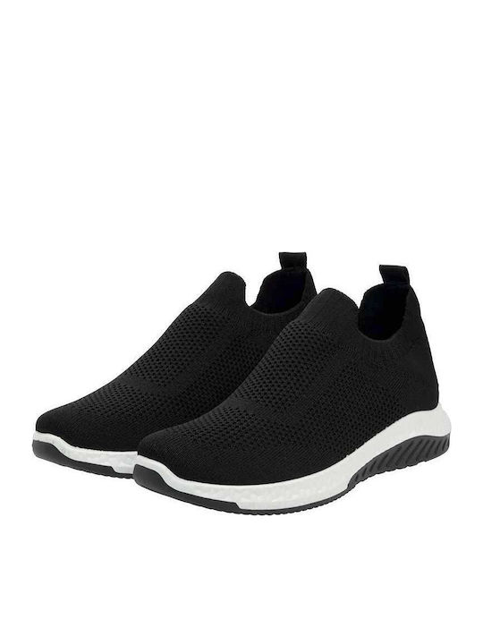 106/0225-3 Γυναικεία Sneakers Μαύρα