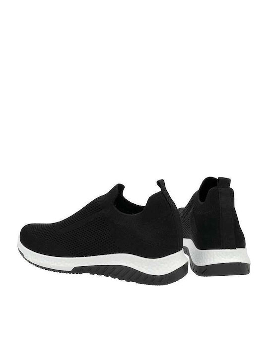 106/0225-3 Γυναικεία Sneakers Μαύρα