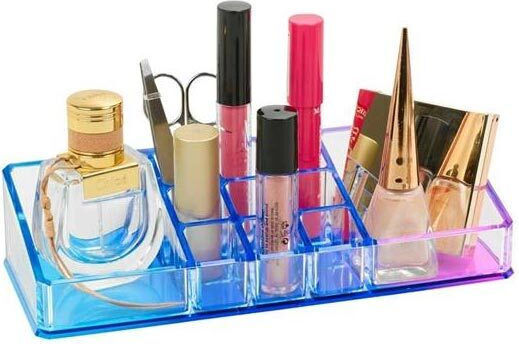 Touch Of Beauty Touch Of Beauty Kosmetikorganisator mit 11 Fächern Bunt 22,5x9x5cm