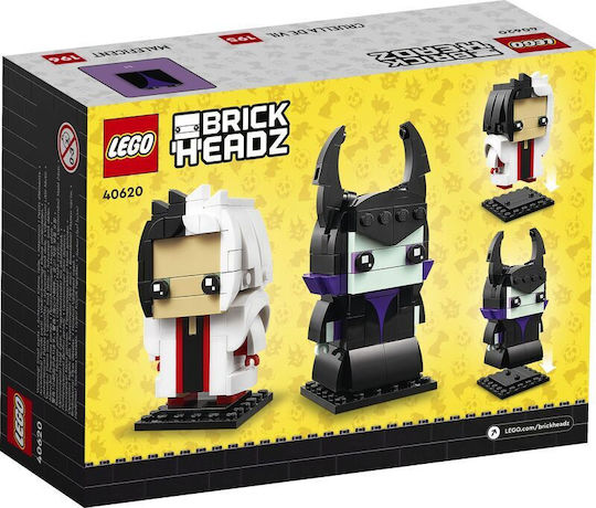 LEGO Brick Headz Cruela & Maleficent Für 10+ Jahre 320 Stück