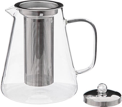 Τσαγιέρα με Φίλτρο Ανοξείδωτη 1300ml