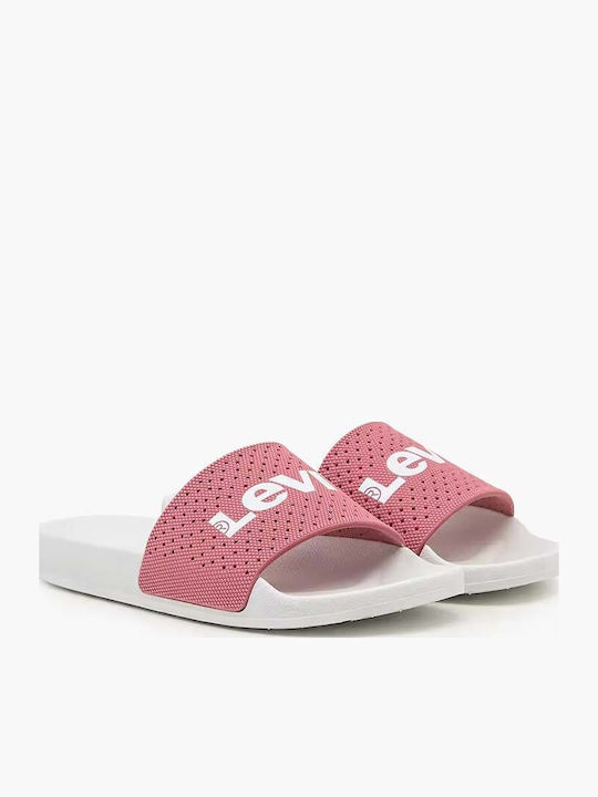 June Slides Λευκό/Ροζ