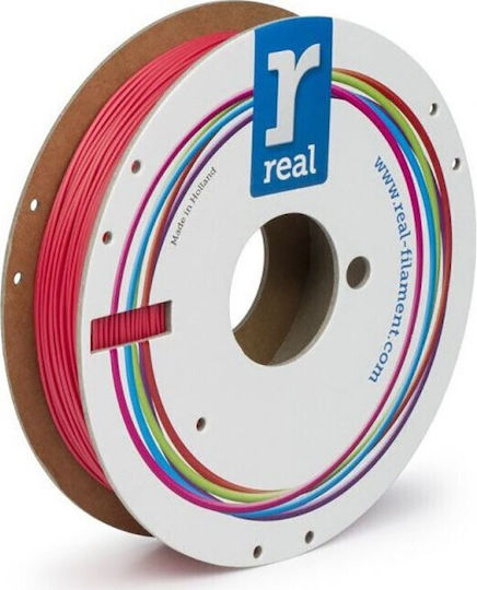 Real Filament Real Filament Pentru Imprimante 3D PLA 2.85mm Sparkle Zircon Roșu 0.5kg 1τμχ Bobină