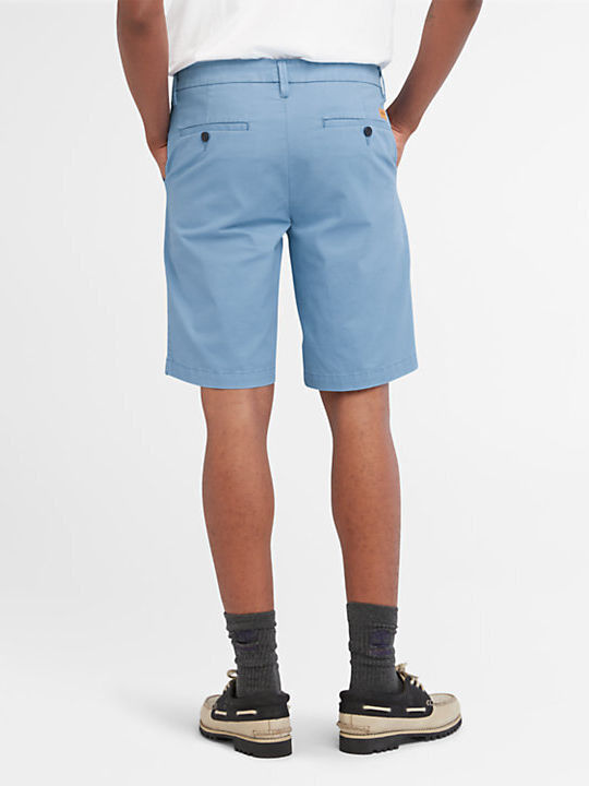 Timberland Men's Shorts Chino Light Blue