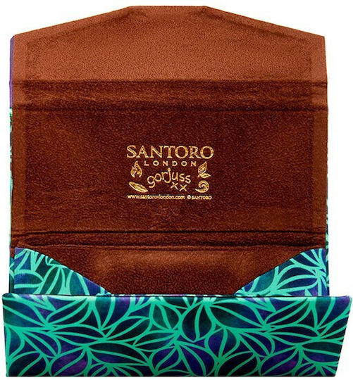 Santoro Gorjuss Collapsible Eyeglass Case Foldable with Magnetic Closure Multicolour