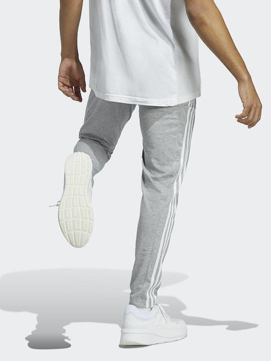 adidas Essentials Single AEROREADY Средно сиво Heather