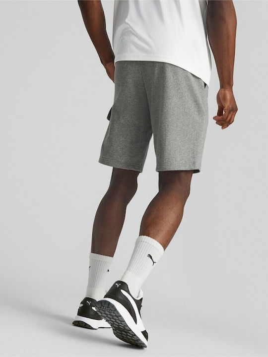 PUMA Men's Cargo Shorts Grey Heather
