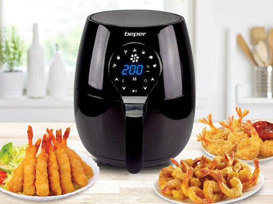 Beper Air Fryer 5lt Μαύρο P101FRI050
