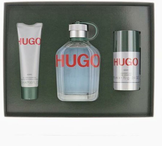 Boss Hugo Men's Set with Eau de Toilette 3pcs