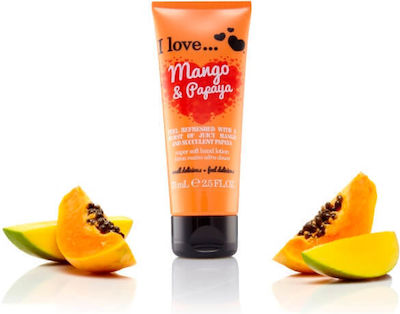 I Love Cosmetics Mango & Papaya Crema de mâini hidratantă 75ml