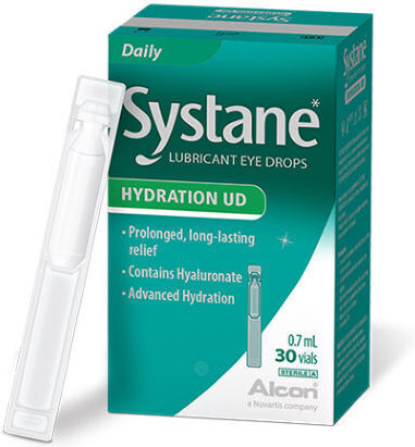 Alcon Systane Hydration UD Очни капки с хиалуронова киселина 30x0.7мл