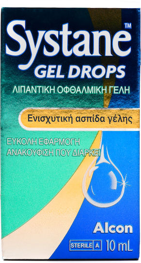 Alcon Systane Gel Drops Οφθαλμικές Σταγόνες 10ml