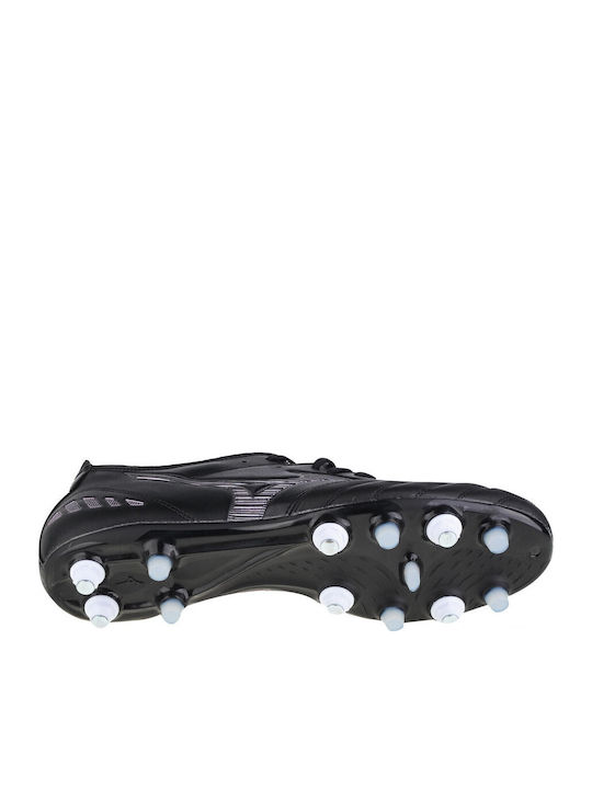 Mizuno Morelia Neo III Pro Mix Ποδοσφαιρικά Παπούτσια με Τάπες Μαύρα