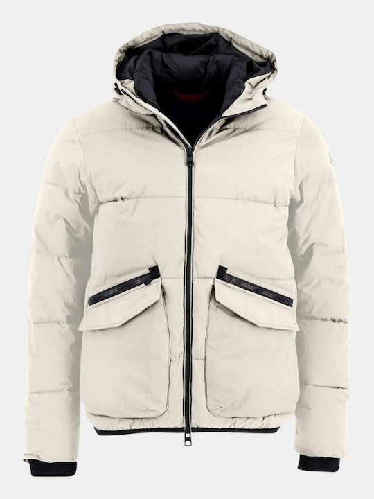Winter Jacke Puffer Wasserdicht Weiß