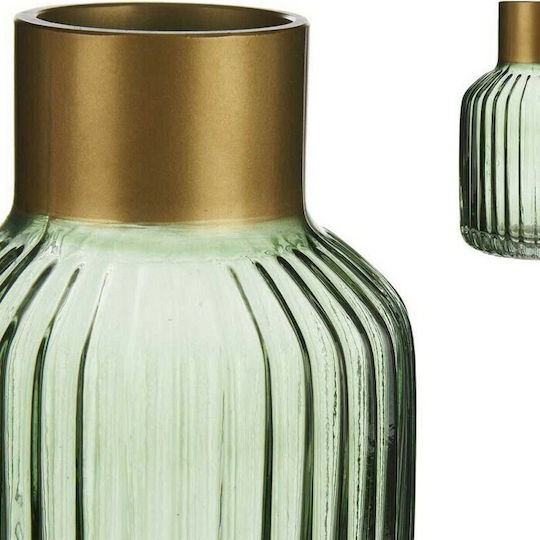 Gift Decor Vase Glas Grün 12x18cm