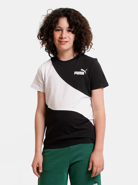 Kids' T-shirt Black POWER