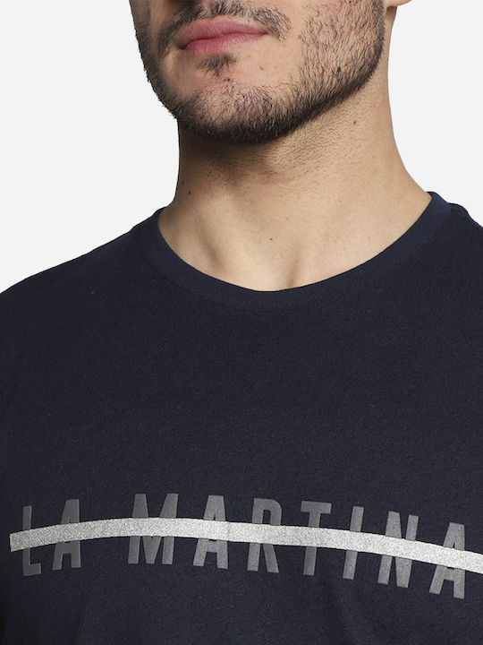 T-shirt Navy Μπλε