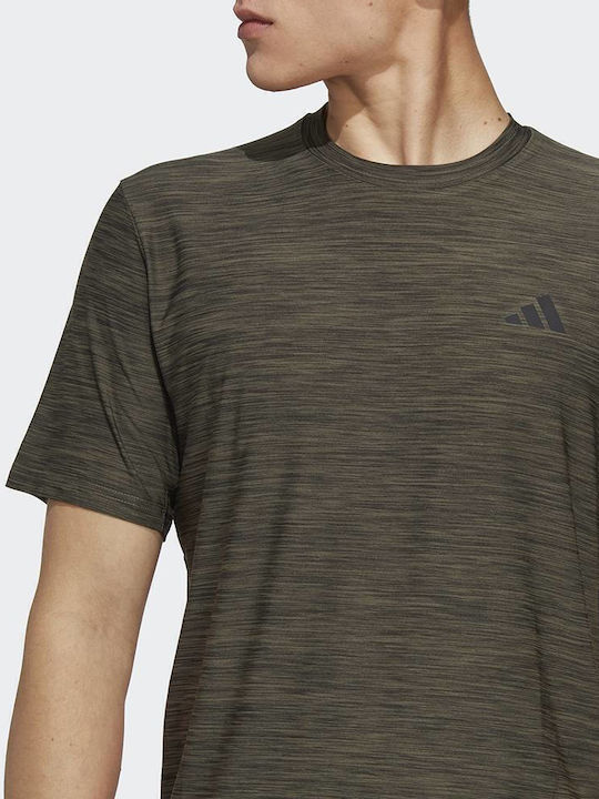 Train Essentials Aeroready Спортна тениска Olive Strata