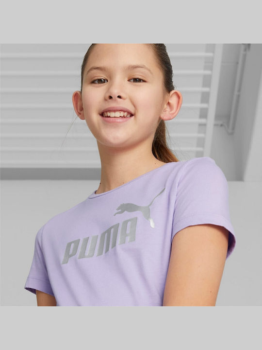Παιδικό T-shirt Λιλά