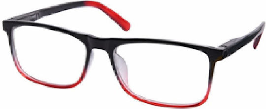 Eyelead E238 Oчила За Четене +1.00 Черни / Червени E 238