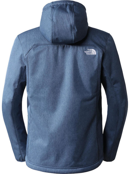 Quest Hooded Geci Barbat ΧiemiΧaΤiكo Softshell Waterproof şi cu Protecție Împotriva Vântului Bălțată