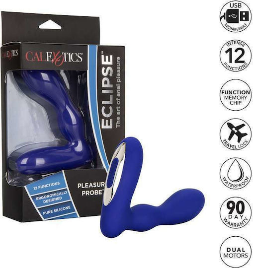Calexotics Eclipse Pleasure Probe Analvibrator Blau