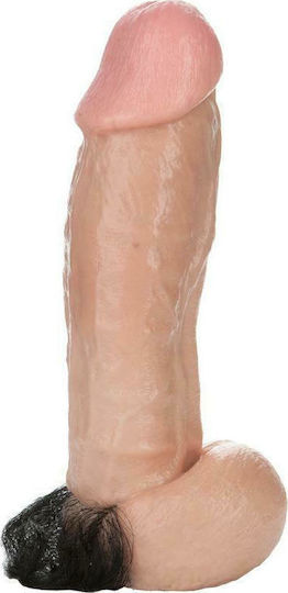 Doc Johnson Vac U Lock Realistic Kong Attachment Ρεαλιστικό Dildo με Όρχεις Flesh 23cm