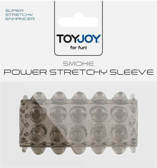 ToyJoy Power Stretchy Sleeve Penis Extension Gray 6.5cm