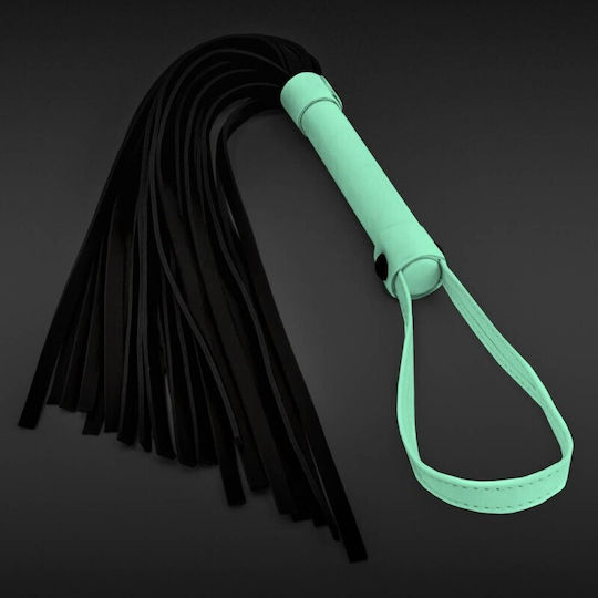 Ns Novelties GLO Bondage Flogger Μαστίγιο Green