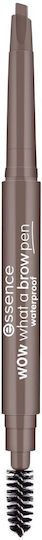 Essence Wow What A Brow Αδιάβροχο Στυλό για Φρύδια 01 Light Brown