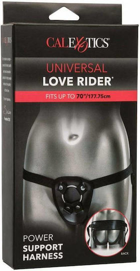 Calexotics Universal Love Rider Power Support Harness Harness in Black Color