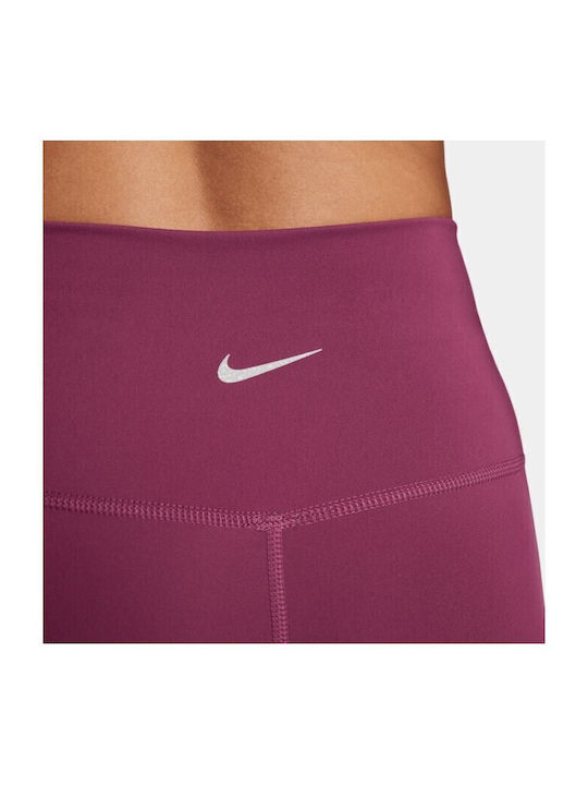 Dri-Fit Yoga Women's Cropped Leggings Purple