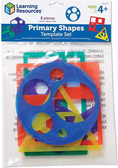 Learning Resources Σετ Σχεδίασης Σχημάτων Εκπαιδευτικό Παιχνίδι Γνώσεων για 4+ Ετών