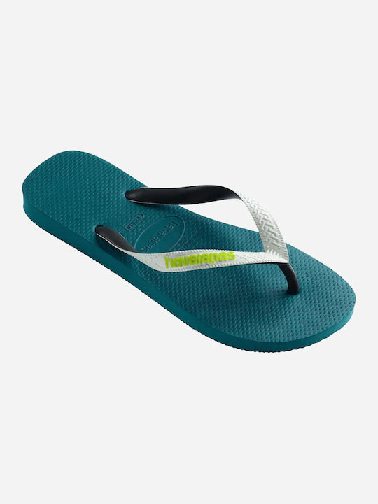 Top Mix Men's Flip Flops White