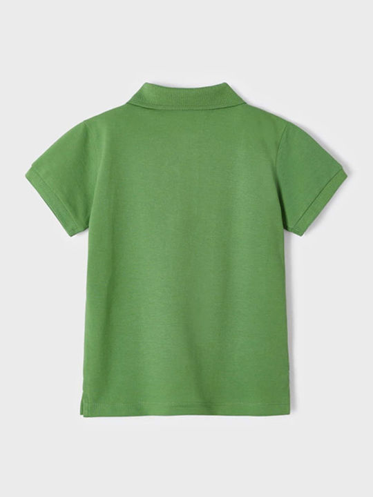 Mayoral Kids Polo Short Sleeve Green