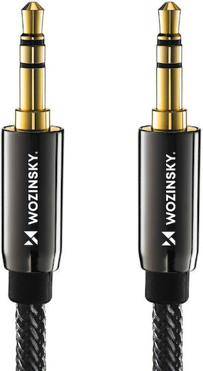 Wozinsky 3.5mm male - 3.5mm male Cable Black 3m (UNIW-WACMJB-3M)