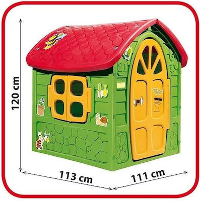 Aria Trade Kunststoff Kinder Spielhaus Garten Mehrfarbig 120x113x111cm