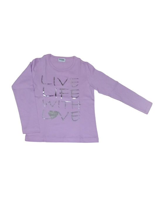 Trax Kids Blouse Long Sleeve Lilac