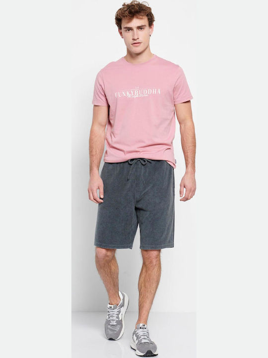 FBM007-35003 Men's Athletic Shorts Dark Grey