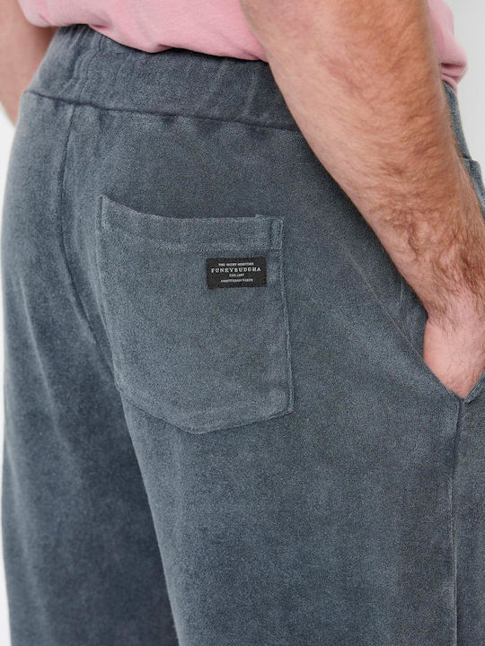 FBM007-35003 Men's Athletic Shorts Dark Grey