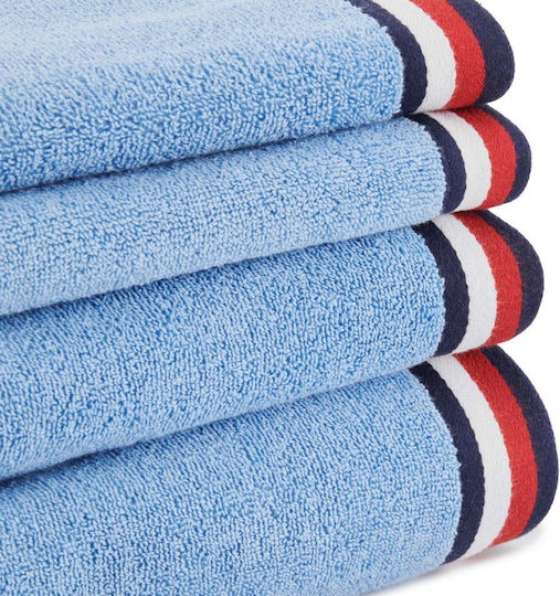 Tommy Hilfiger Bath Towel Teddy 70x140cm Wave Weight 500gr/m²