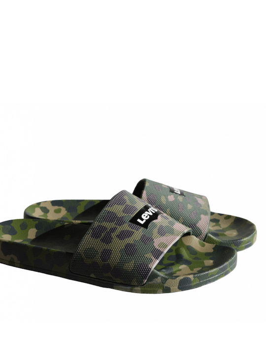 Levi's Men's Slides Khaki