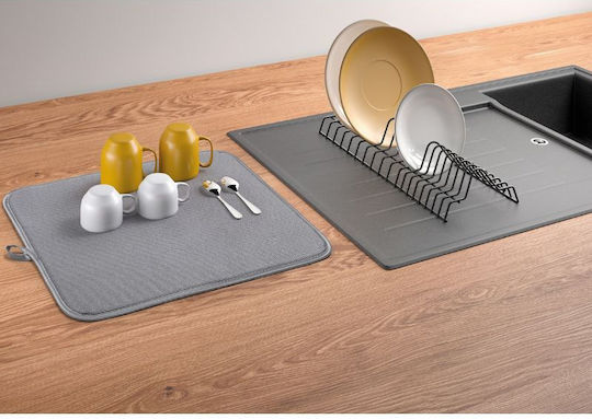 Metaltex Επιφάνεια Στεγνώματος Πλαστικό Γκρι 45x40x7cm