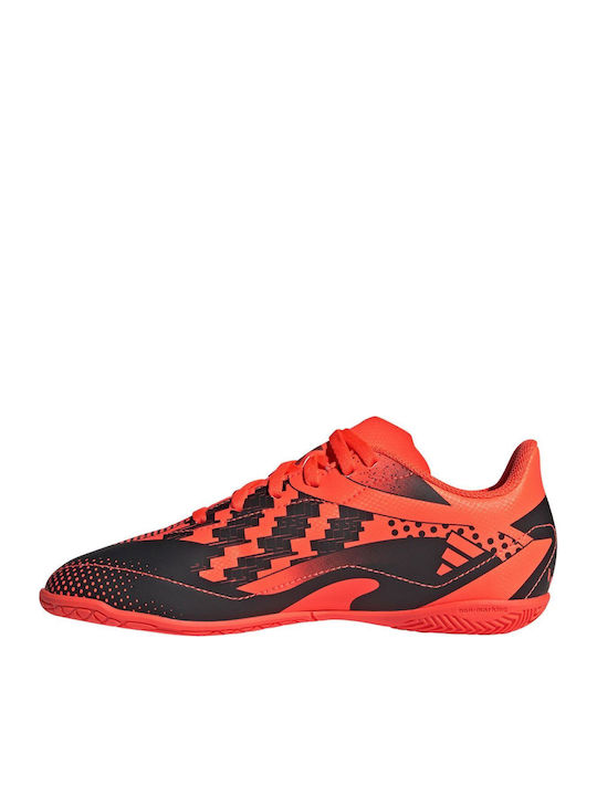 X Speedportal Messi.4 IN Kids Soccer Cleats Indoor Orange